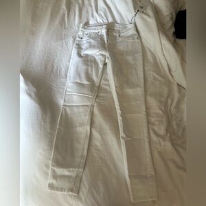 NWT 7 for All Man Kind White Jean